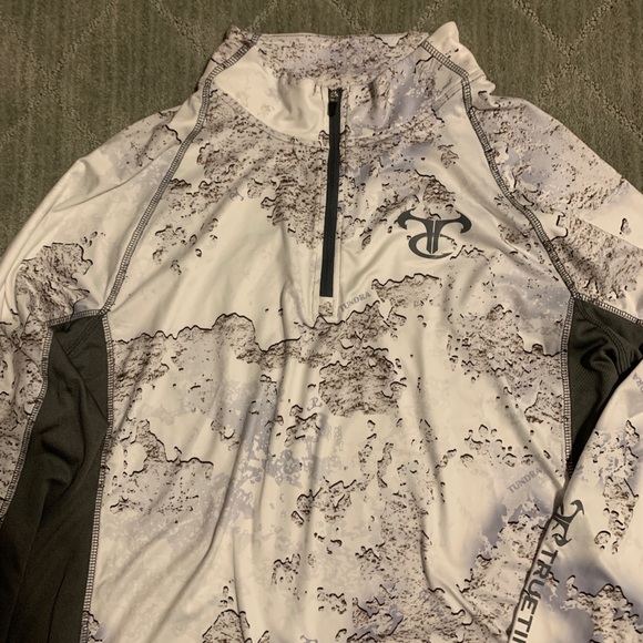 NEW TrueTimber 1/4 zip pullover TUNDRA camo M (see details) - Picture 8 of 9